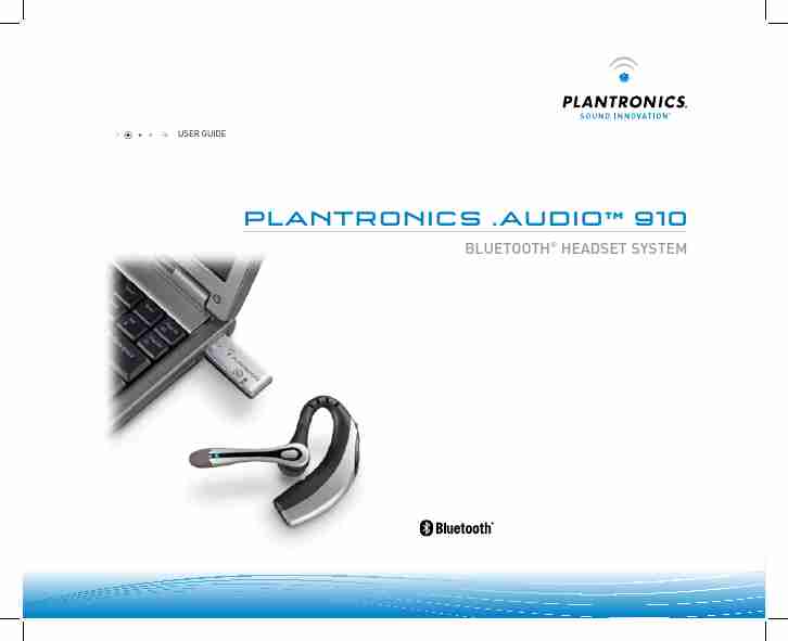 Plantronics Bluetooth Headset 910-page_pdf